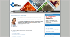 Desktop Screenshot of firstpriorityusa.com